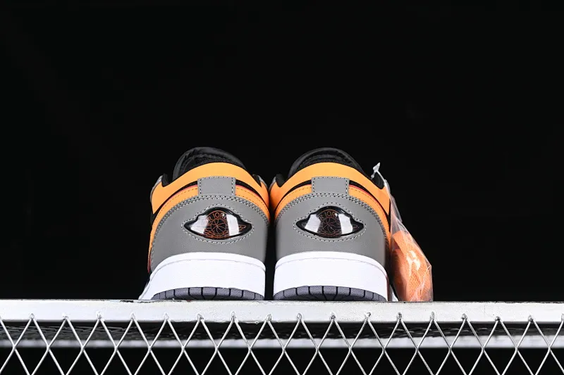 All categories Air Jordan Jordan series basketball shoes Air Jordan 1 Low Z version Air Jordan 1 Low "Black Orange" AJ1 Joe 1 light stone black and yellow FN7308-008